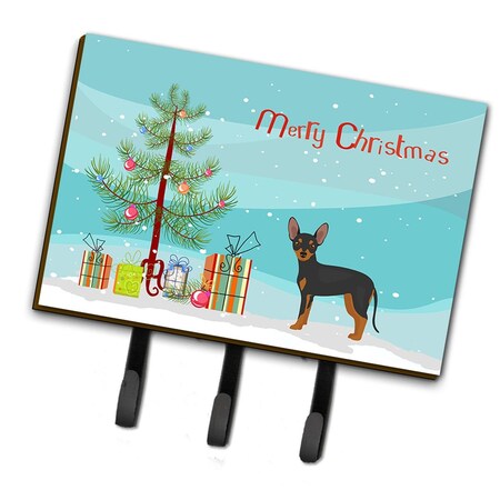 Carolines Treasures Prague Ratter Christmas Tree Leash or Key Holder CK3480TH68